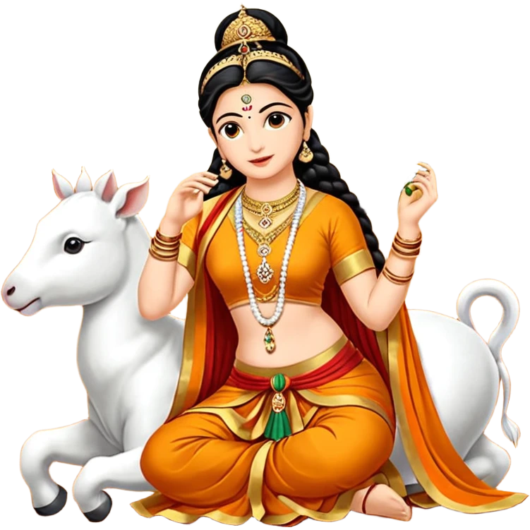 मॉं दुर्गा देवी सिंह पर विराजमान emoji