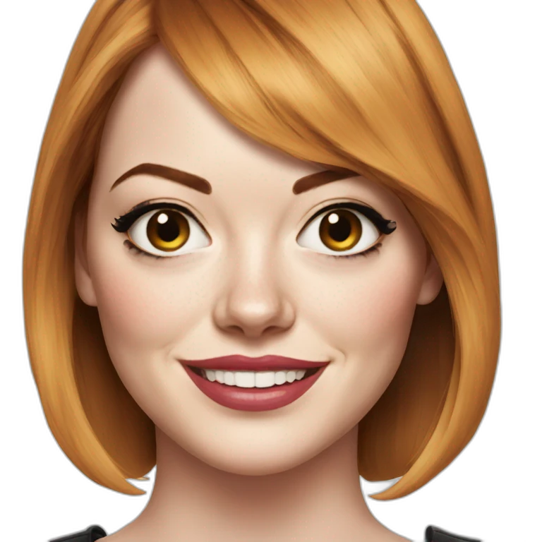 emma stone emoji