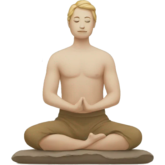 meditation emoji