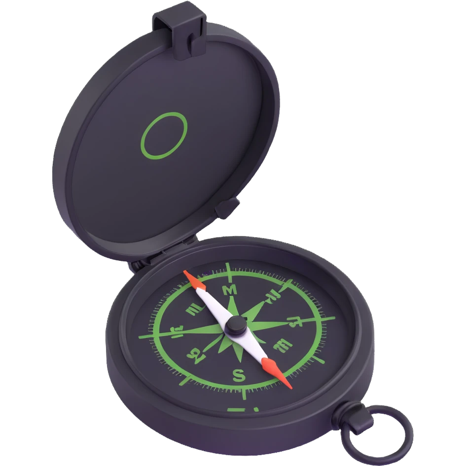 military tactical compass emoji