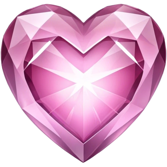 Crystal heart emoji