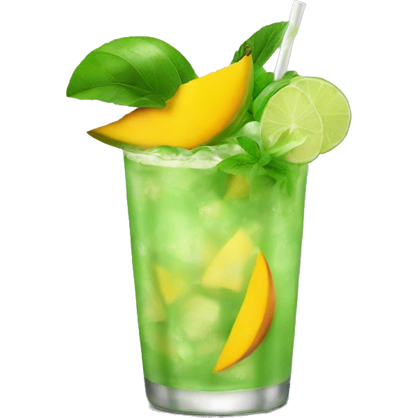 Mango mojito  emoji