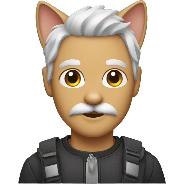 a cat man emoji