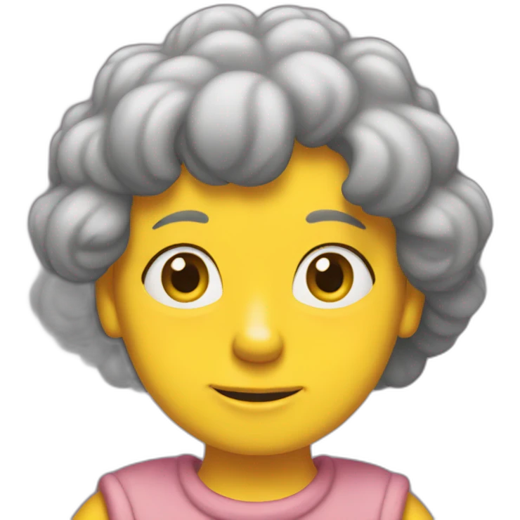 Maggie simpsons emoji