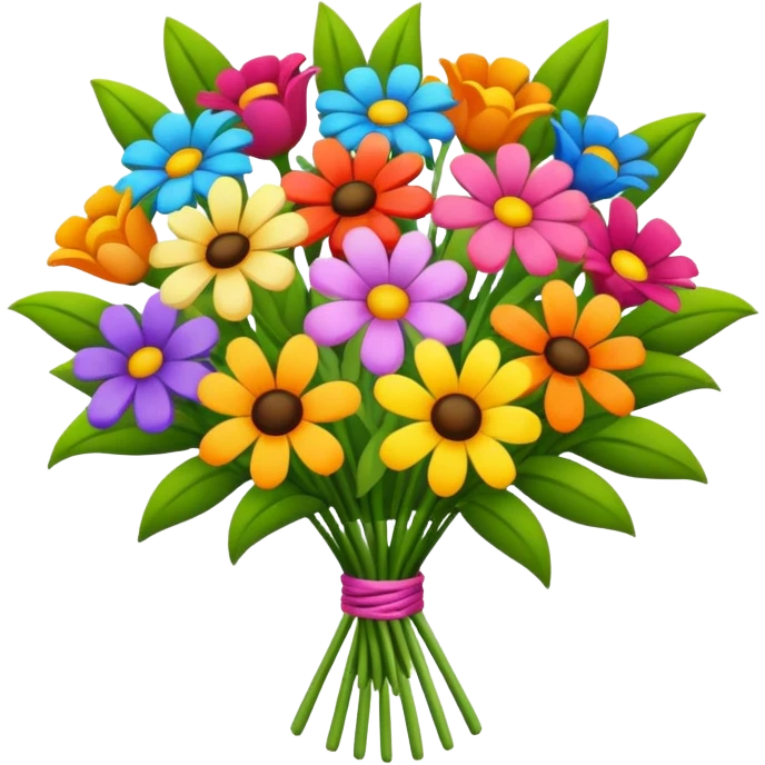 bouquet emoji