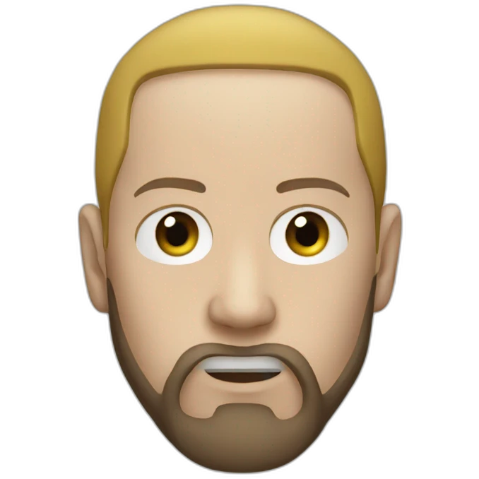 Eminem with a beard  emoji