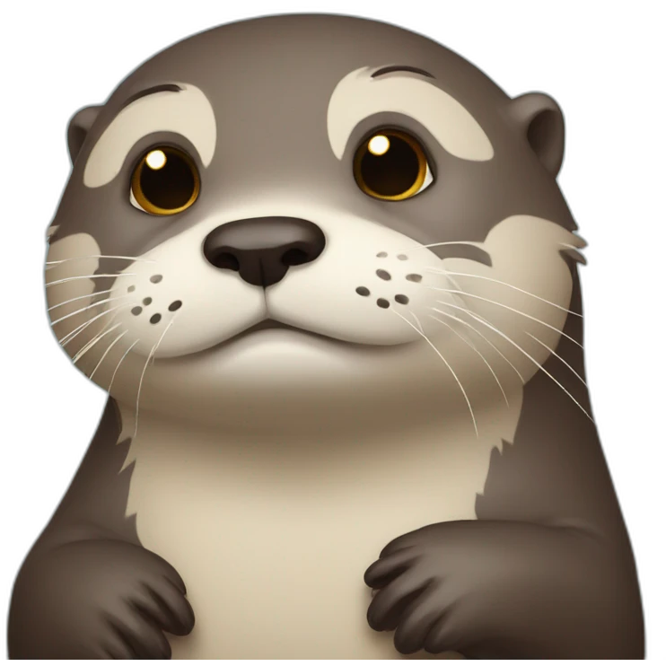 sad otters emoji