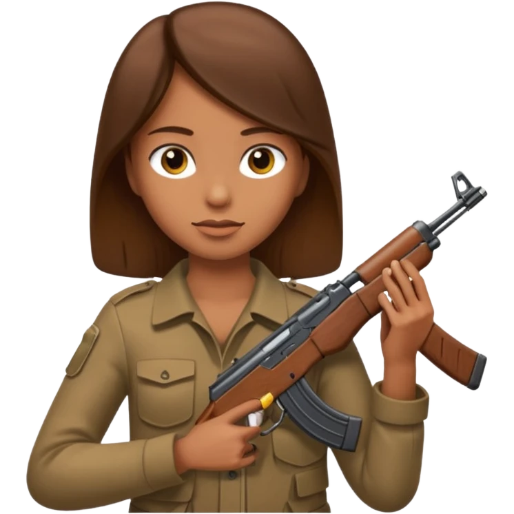 AK47 in heand emoji