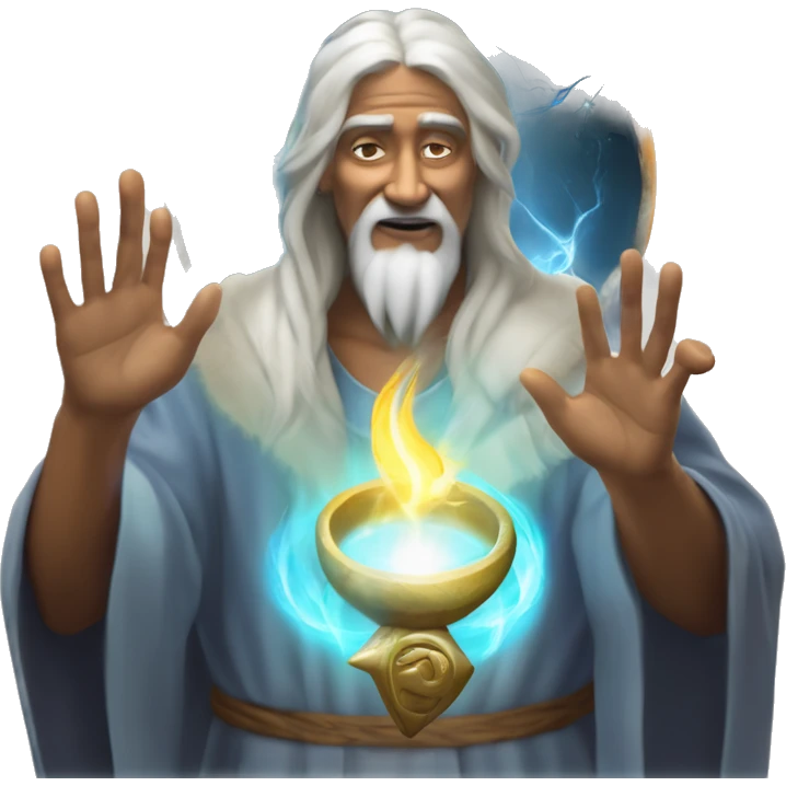 Gnostic Priest, Sage, Shaman of the light of Christ. Patronus charm emoji