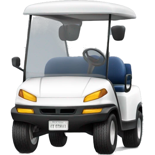 cadillac golf cart emoji