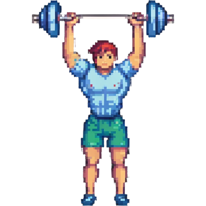 person lifting weights emoji