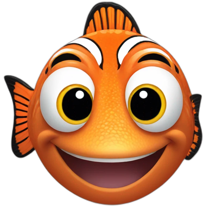 smiling nemo fish emoji