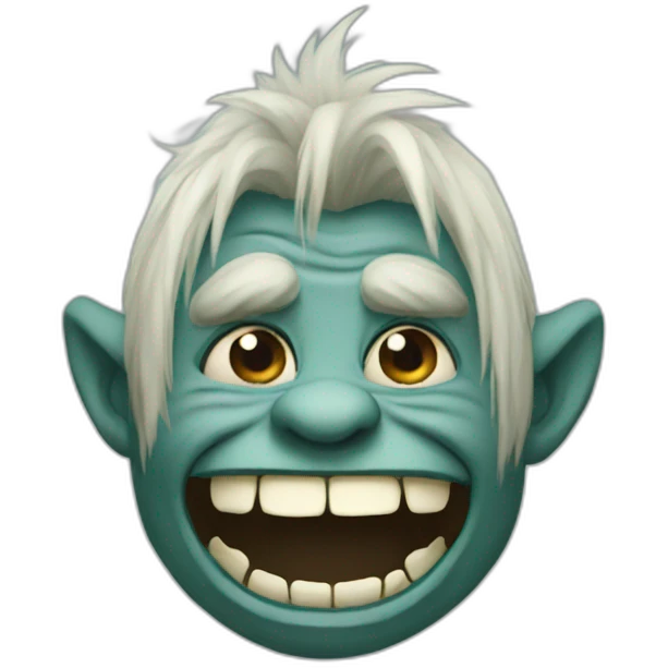 Troll face emoji