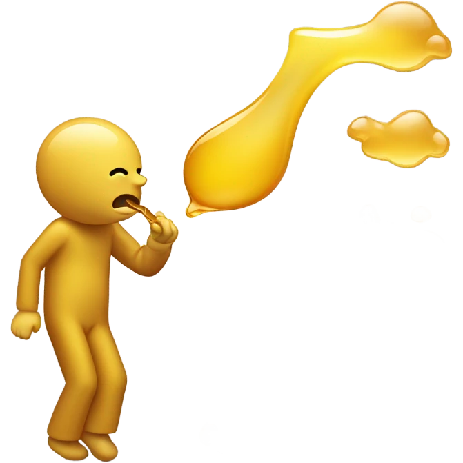 Throwing up honey  emoji