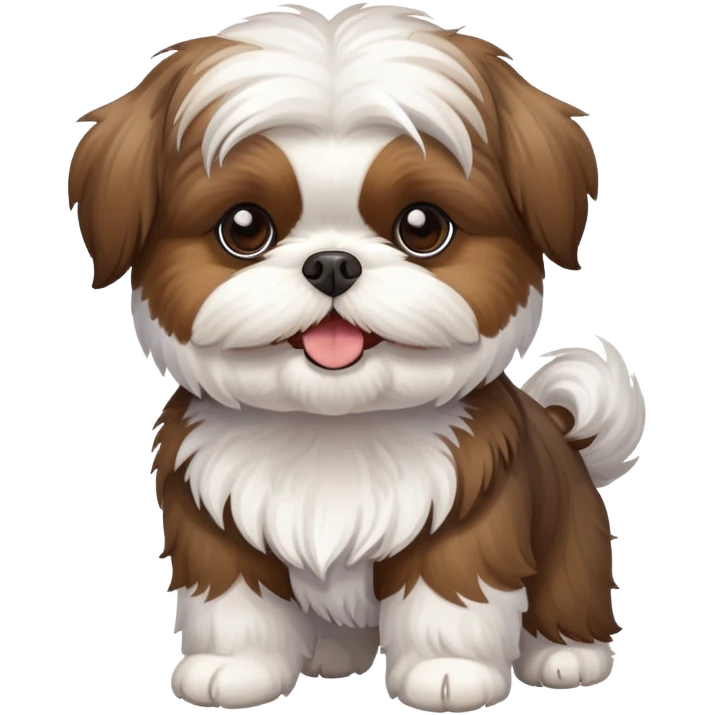 Shitzu dog emoji