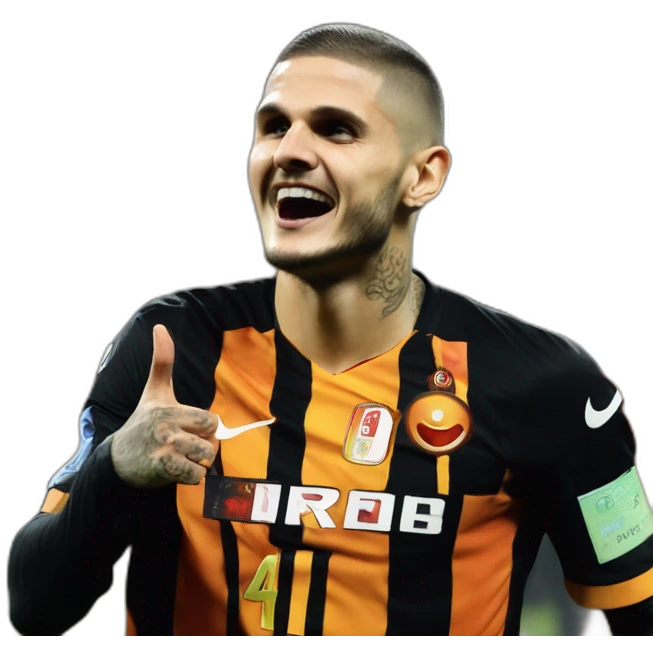 Mauro Icardi Galatasaray celebration 👐 emoji