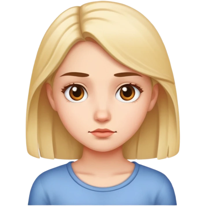 girl side eyeing  emoji