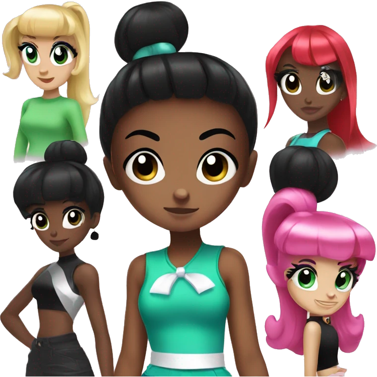 power puff girls  emoji