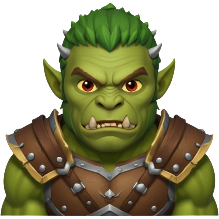 орк чоловік в обладунках emoji
