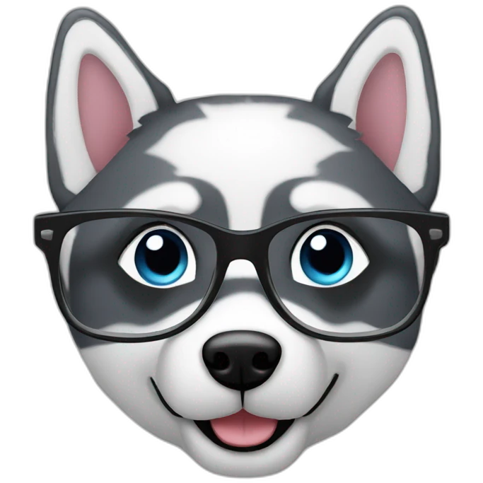 Husky Watch glases emoji