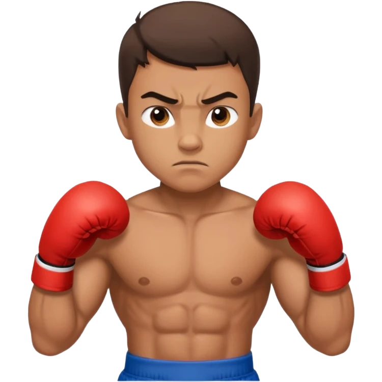 boy professional boxer emoji