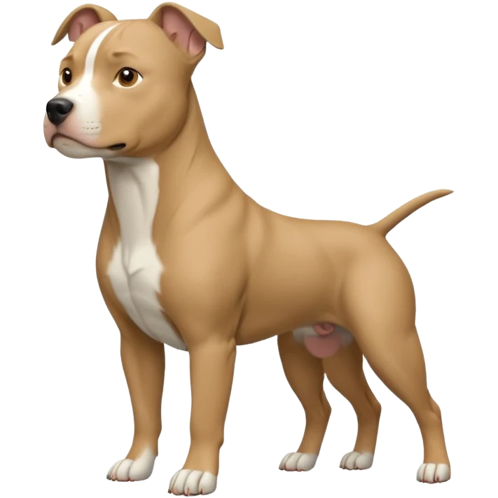 Pitbull blue fawn emoji