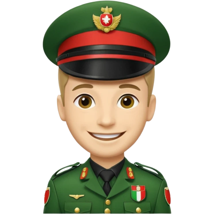Create an emoji of italian carabinieri emoji