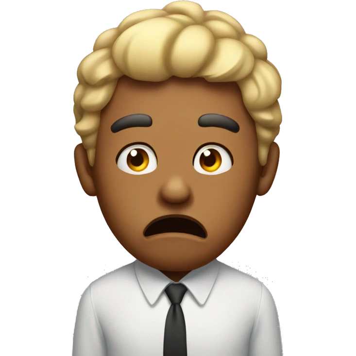 frustrated with tongue poking out emoji