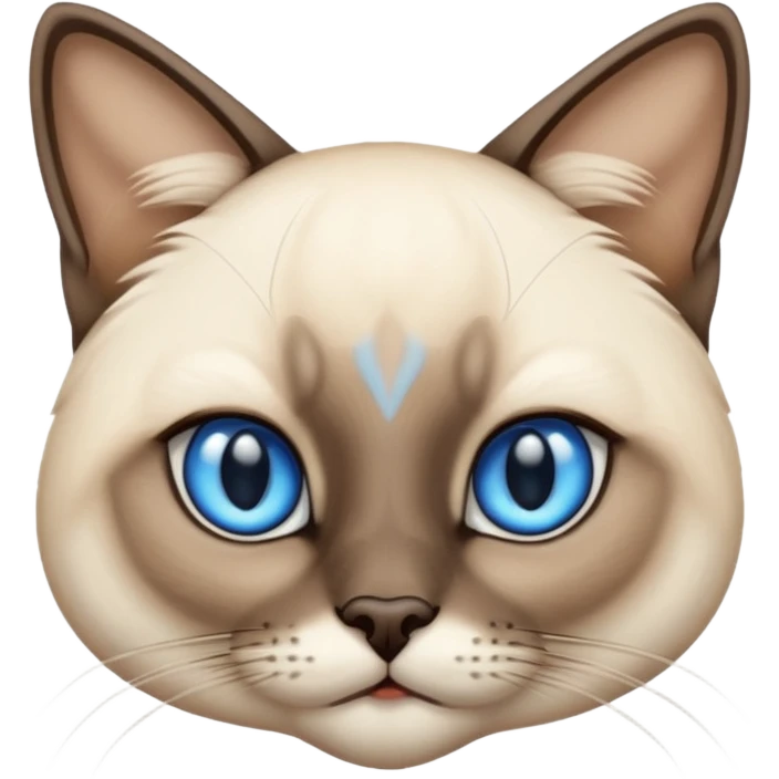 Siamese cat emoji
