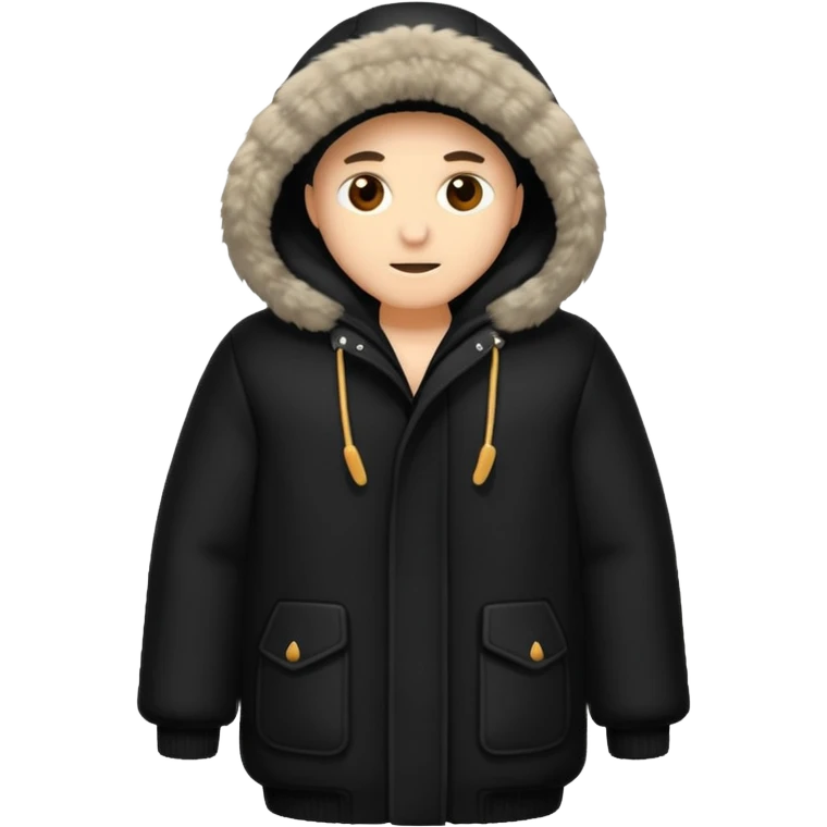 winter coat emoji