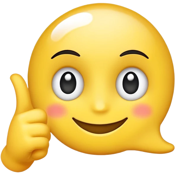 A yellow smiling emoji with big friendly eyes is making the OK hand sign (thumb and index finger forming a circle, other fingers extended), with a white speech bubble to the right that says “OK COOL” in bold black letters. emoji