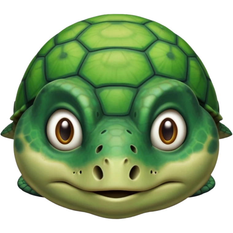 Sick turtle emoji