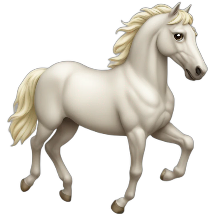 Cheval qui saute emoji