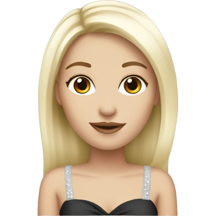 coquette white girl emoji