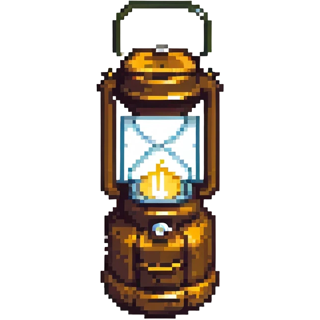 camping lantern emoji