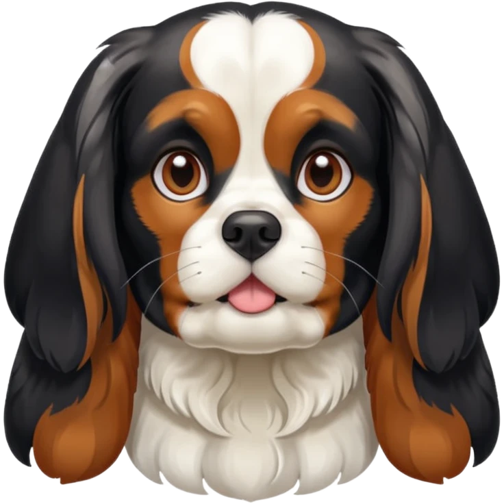 Chienne King charles emoji