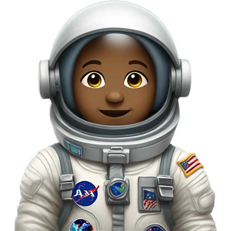 Baby boy astronaut  emoji