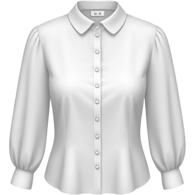 Blusa branca emoji