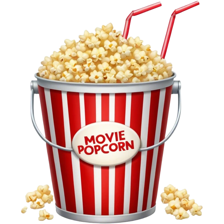 movie popcorn and soda emoji