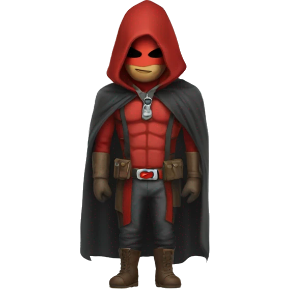 Red hood  emoji