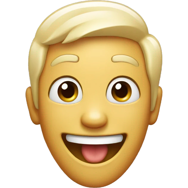 Laughing with finger emoji