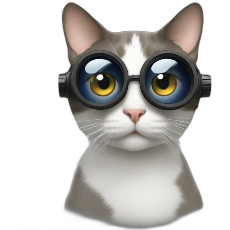 cat  monocular emoji