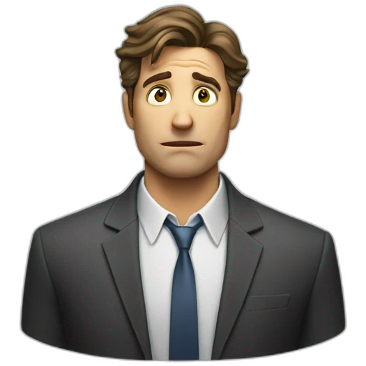 desperate white collar emoji