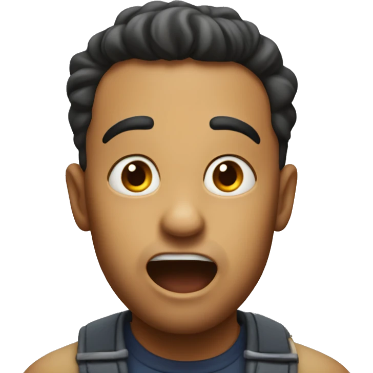 Camilo looking surprised emoji