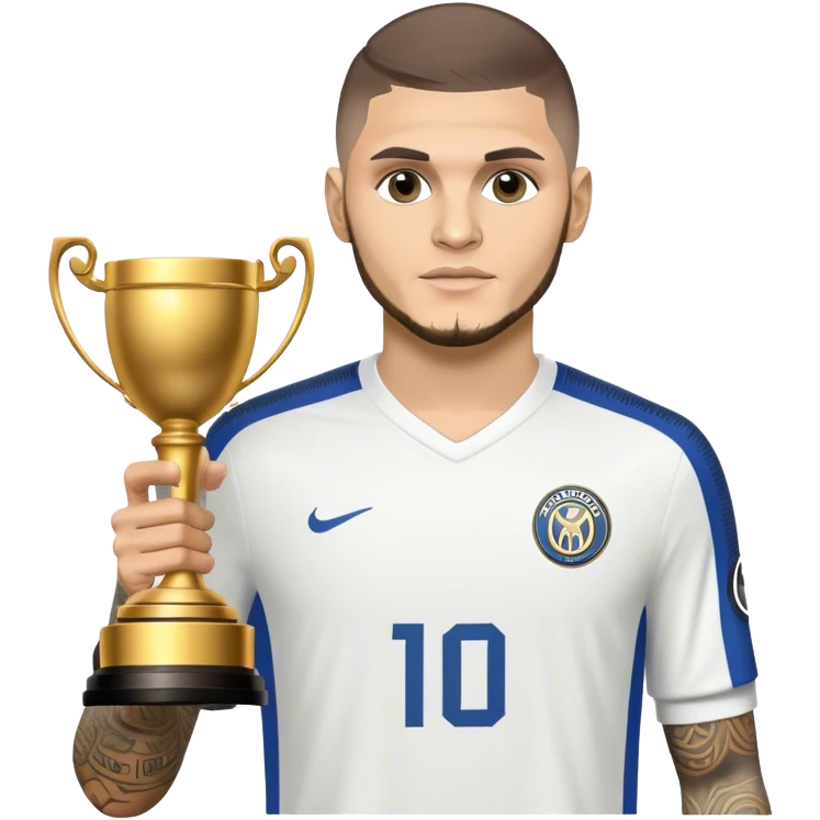 galatasar icardi kupa kaldırıyor emoji