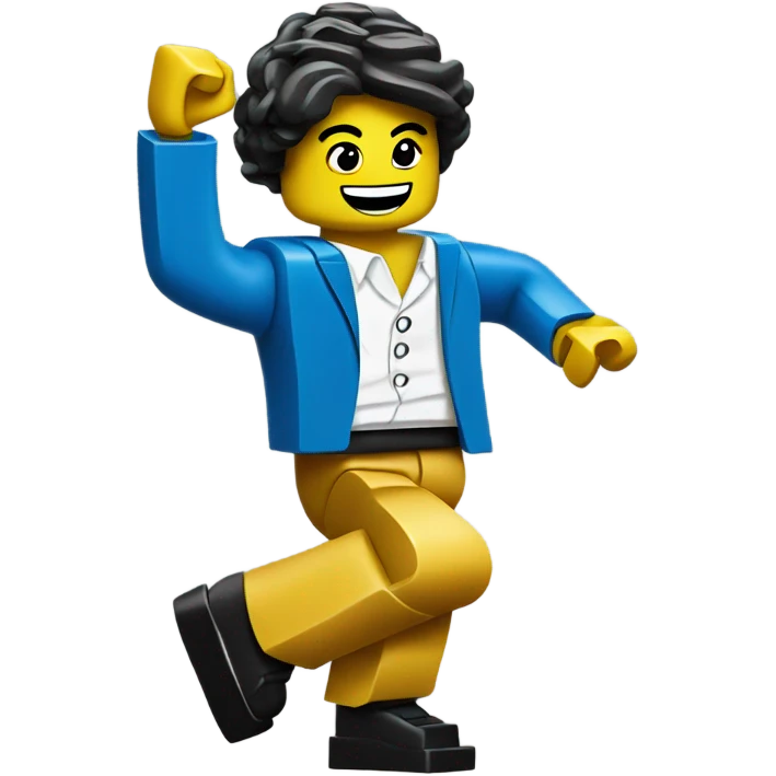 Dancing Lego emoji