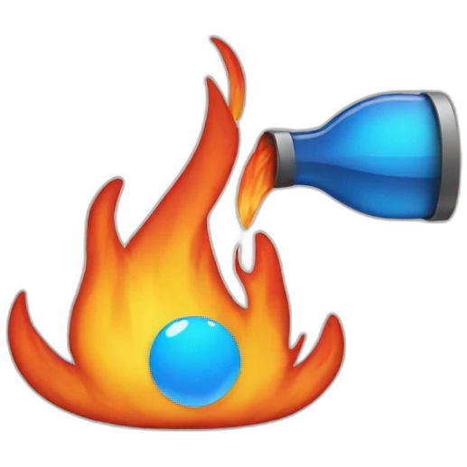 fire water emoji