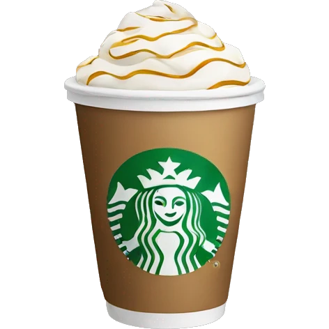 Starbucks cup emoji