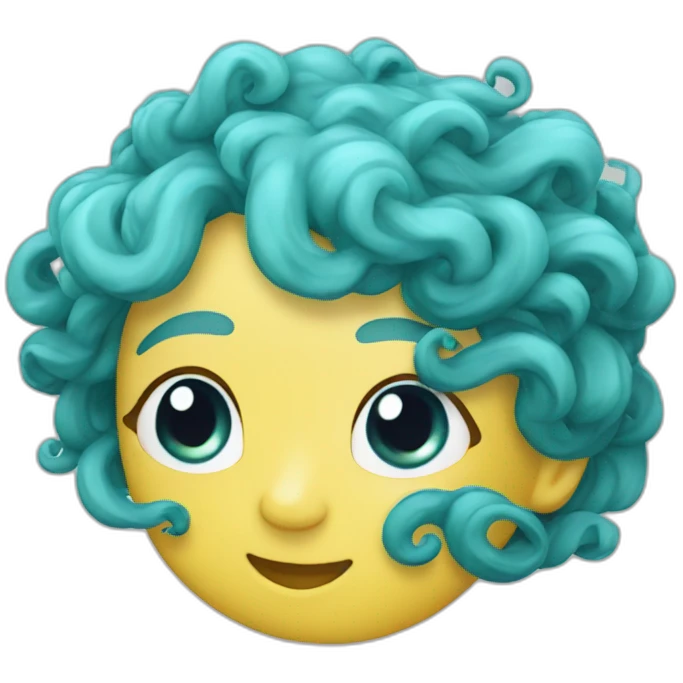 Senta is swimming emoji