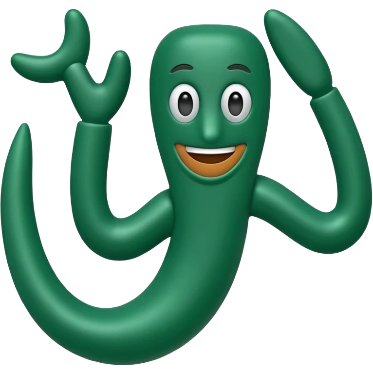 Gumby emoji